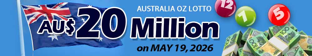Start Winning BIGGER, MULTI-MILLIONS Jackpots AU$ 20 Million on May 19, 2026!