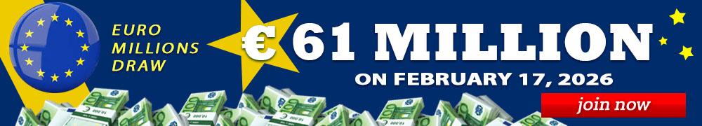 Euro Millions Rollover EUR 61 Million on February 17, 2026