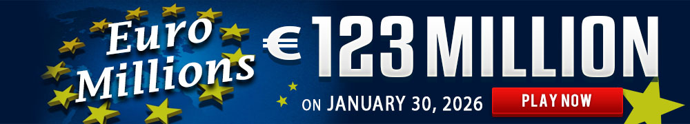 Euro Millions Rollover EUR 123 Million on January 30, 2026