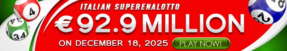 Another Rollover for Italian Lotto - PLAY NOW