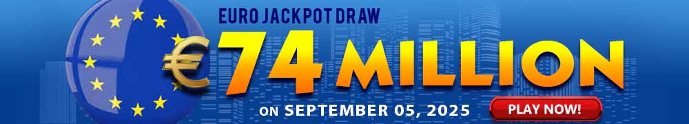 EuroJackpot: EUR 74 Million on September 05, 2025