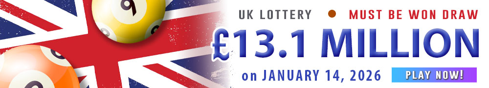 Win the Must Be Won UK draw at GBP 13.1 Million!