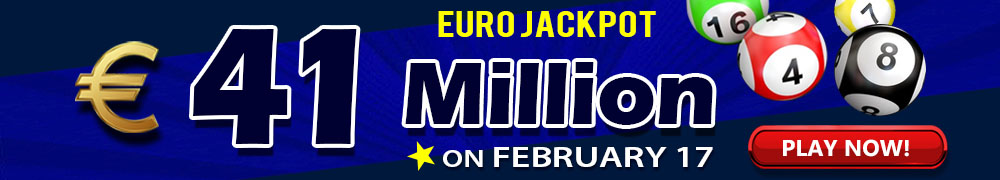 EuroJackpot: EUR 41 Million on February 17, 2026