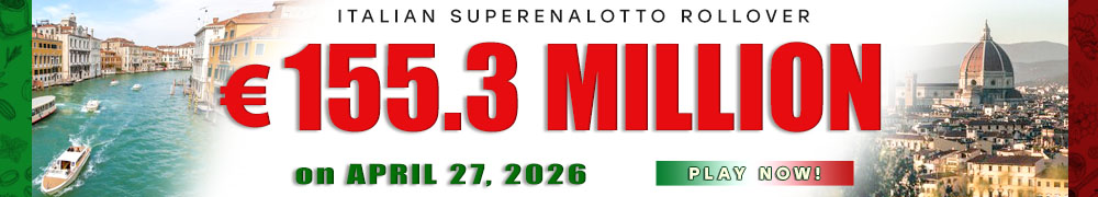 Another Rollover for Italian Lotto - PLAY NOW