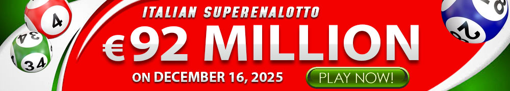 Another Rollover for Italian Lotto - PLAY NOW