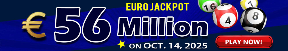 EuroJackpot: EUR 56 Million on October 14, 2025