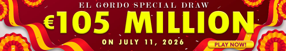 Win Your Share of El Gordo EUR 105 Million This July 11!