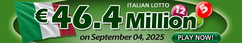 Another Rollover for Italian Lotto - PLAY NOW