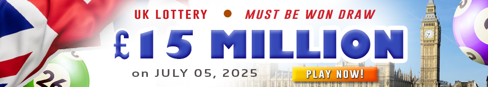 Win the Must Be Won UK draw at GBP 15 Million!