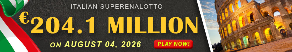 Another Rollover for Italian Lotto - PLAY NOW