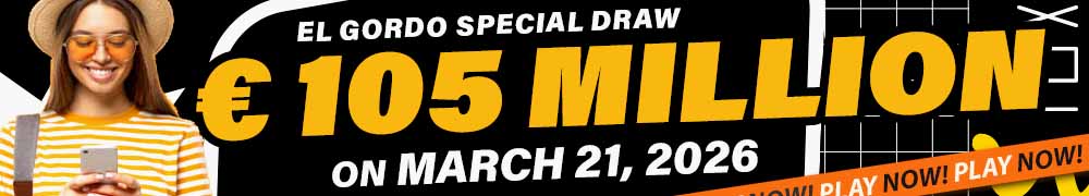 Win Your Share of El Gordo EUR 105 Million This March 21!