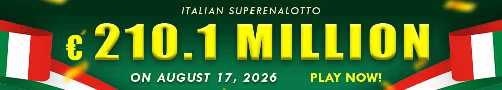 Another Rollover for Italian Lotto - PLAY NOW