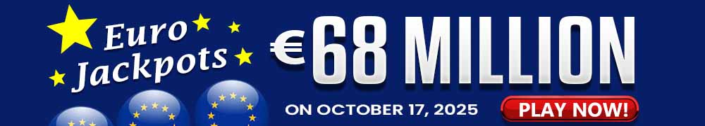 EuroJackpot: EUR 68 Million on October 17, 2025